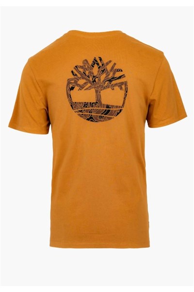 Timberland KENNEBEC RIVER Back Camo Tree Logo Short Erkek Tişört TB0A2FKZP471