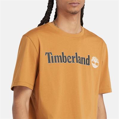 Timberland KENNEBEC RIVER Linear Logo Erkek Tişört TB0A5UPQP471