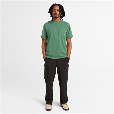 Timberland MERRYMACK RIVER Garment Dye Chest Pocket Erkek Tişört TB0A5VDHA6Z1