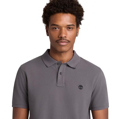 Timberland MILLERS RIVER Pique Short Sleeve Polo Erkek Tişört TB0A6VDPW081