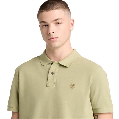 Timberland MILLERS RIVER Pique Short Sleeve Polo Erkek Tişört TB0A6VDPBQ01
