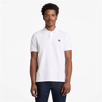 Timberland MILLERS RIVER Pique Short Sleeve Polo Erkek Tişört TB0A6VDP1001