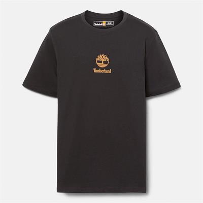 Timberland Print Stack Logo Short Sleeve Tee Erkek Tişört  TB0A6WWT0011