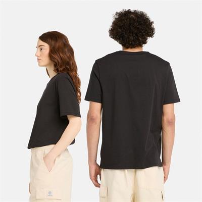 Timberland Print Stack Logo Short Sleeve Tee Erkek Tişört  TB0A6WWT0011