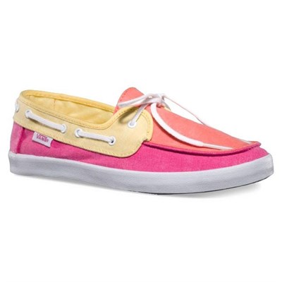 Vans Chauffette Pembe Açık Pembe Krem Kadın Ayakkabısı Vse9C6N