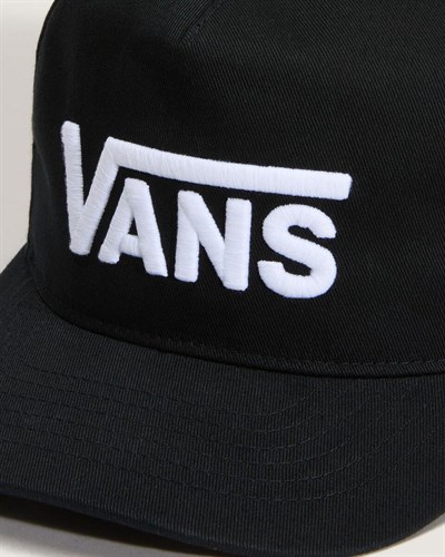 Vans Drop V Logo Snapback Unisex Şapka VN000QAHBLK1