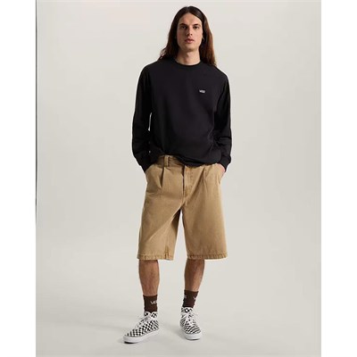 Vans Left Chest II Loose LS Tee Erkek Tişört VN0010FJBLK1