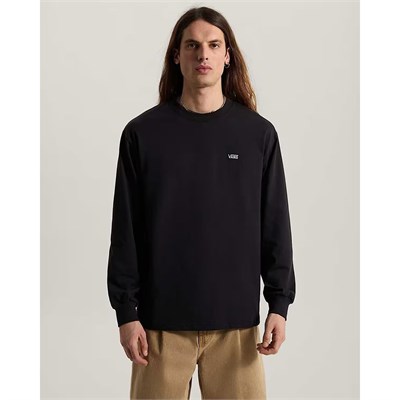 Vans Left Chest II Loose LS Tee Erkek Tişört VN0010FJBLK1
