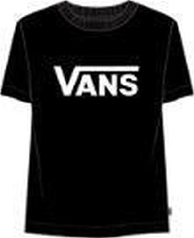 Vans WM Drop V Crew-B Kadın Tişört  VN0A5HNMBLK1