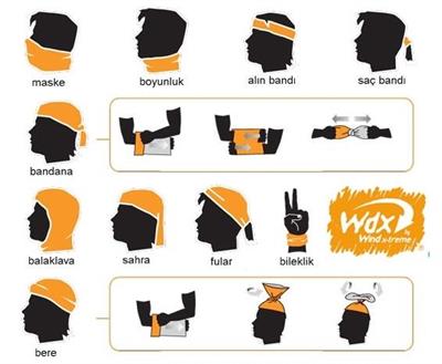 Wind Fluor Bandana Wd1027