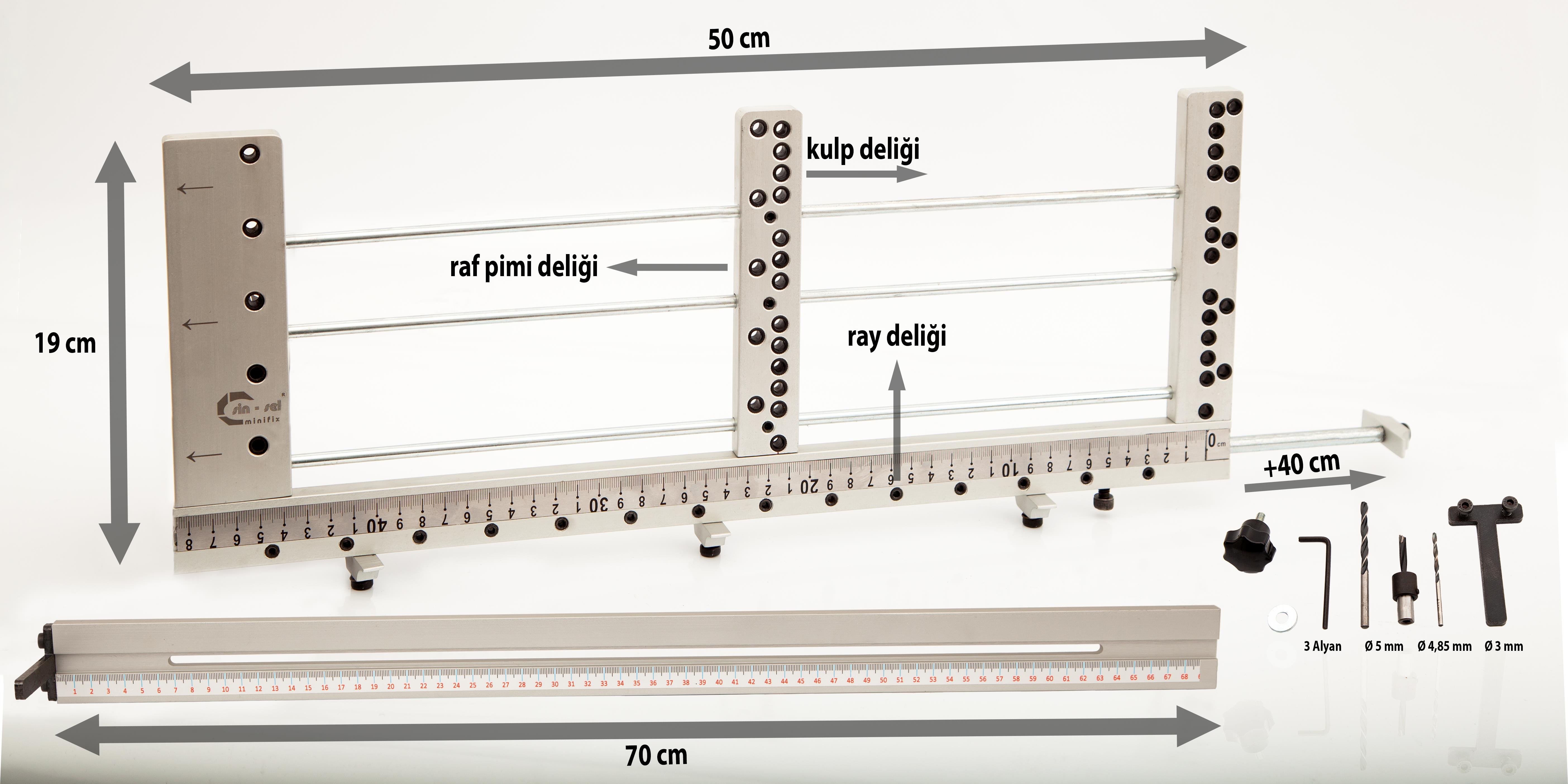 Kulp, Ray ve Raf Pimi Aparatı