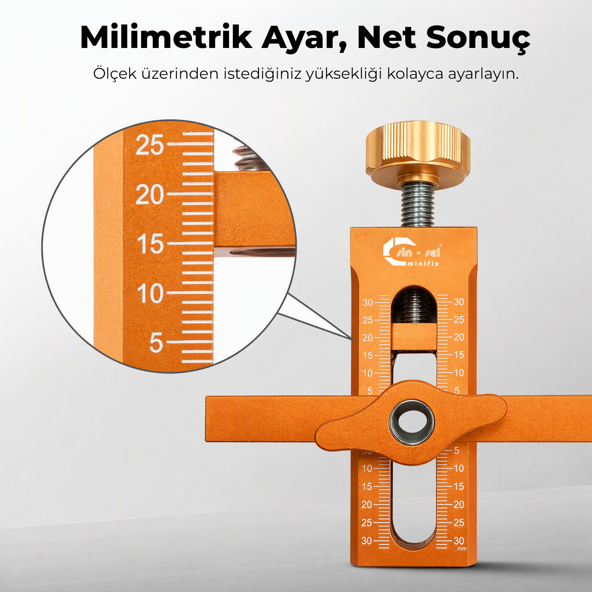 Profesyonel Dolap Kapağı Montaj Aparatı