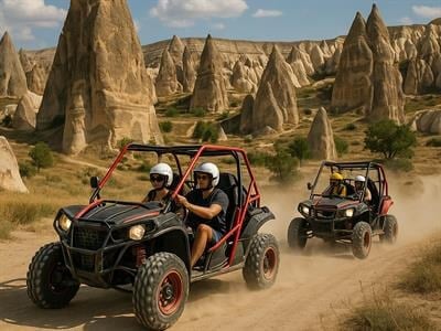 Kapadokya Buggy Safari – Vadiler ve Peri Bacaları Arasında Off-Road Macerası