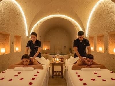 Kapadokya Çift Spa Paketi – 90 Dakikalık Romantik Masaj ve Wellness Deneyimi