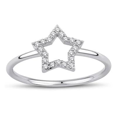 0.11 Karat Tasarım Pırlanta Yüzük