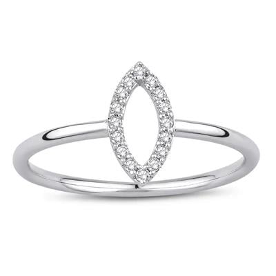 0.11 Karat Tasarım Pırlanta Yüzük