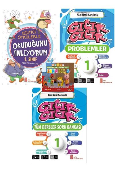 1.Sınıf Gıcır Gıcır Oku Anla Yorumla-Problemler-Soru Bankası