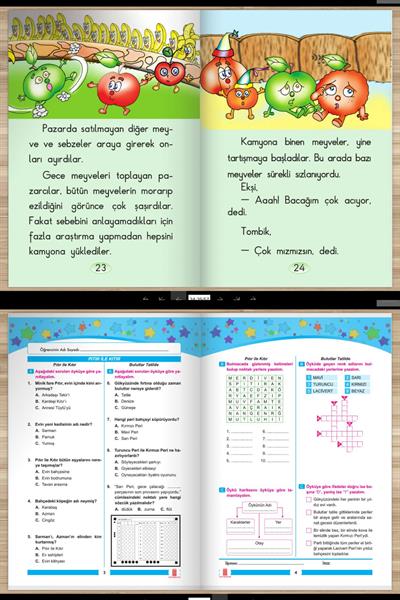 1.sınıftan 2.sınıfa Geçenler Için Özel Karne Hediyesi Ve Tatil Kitabı)