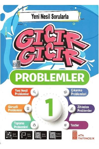 Ata 1.sınıf 2.dönem Gıcır Gıcır Türkçe Problemler Tüm Dersler Soru Bankası