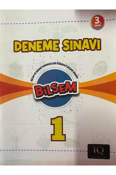 Bilsem 3.sınıf Hazırlık Seti Konu Anlatımlı Soru Çözümlü Ve 4lü Fasikül Deneme Sınavı