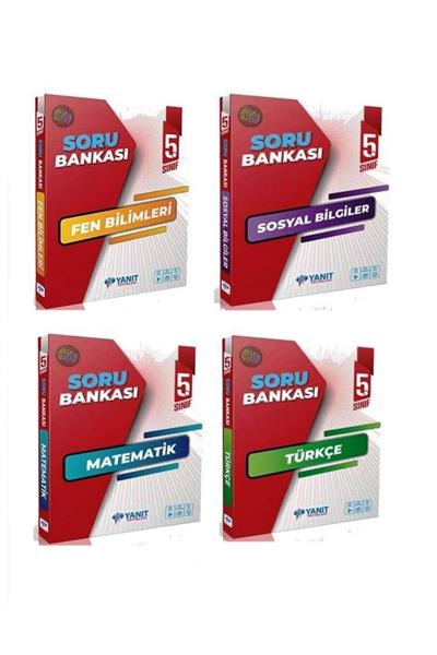 Yanıt 5.Sınıf Matematik-Türkçe-Fen Bilimleri-Sosyal Bilgiler tam 4 kitap