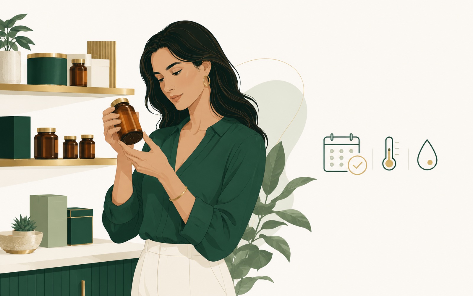 Melzaris Wellness ürün saklama ve kontrol süreci