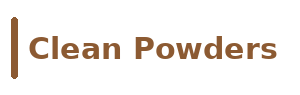 Clean Powders
