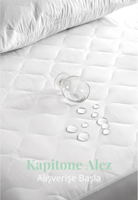 Kapitone Sıvı Geçirmez Alez