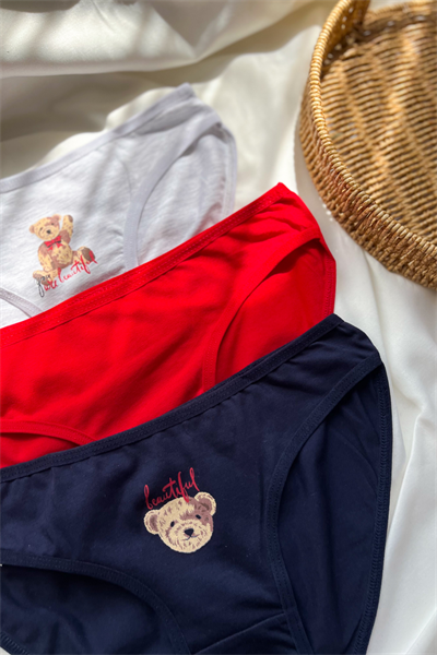 Lola Bear 3lü Slip Külot