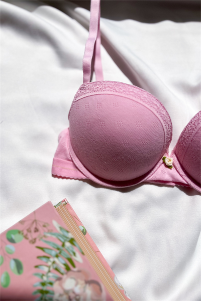 Lola of Shine Yoko Pamuklu Sabit Pedli Pembe Sütyen 75B-90B