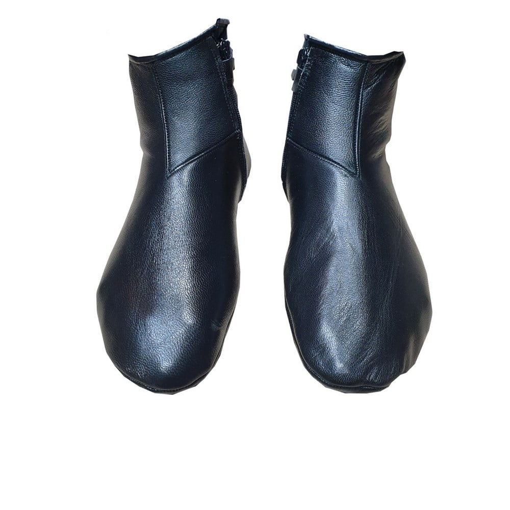 Bileği Fermuarlı Keçi Derisi  Mes