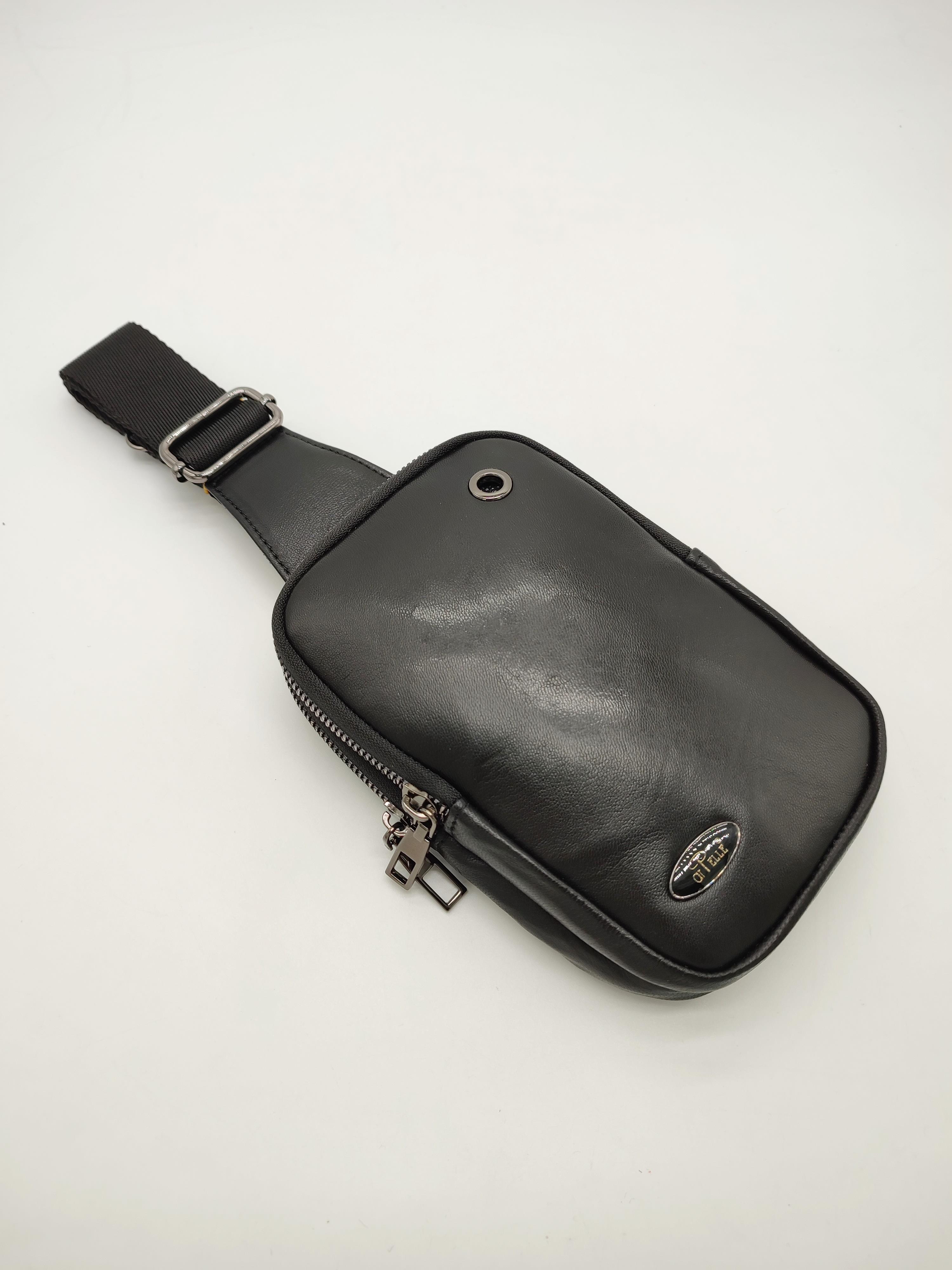 Mini Boy Erkek Göğüs Çantası Siyah Renk