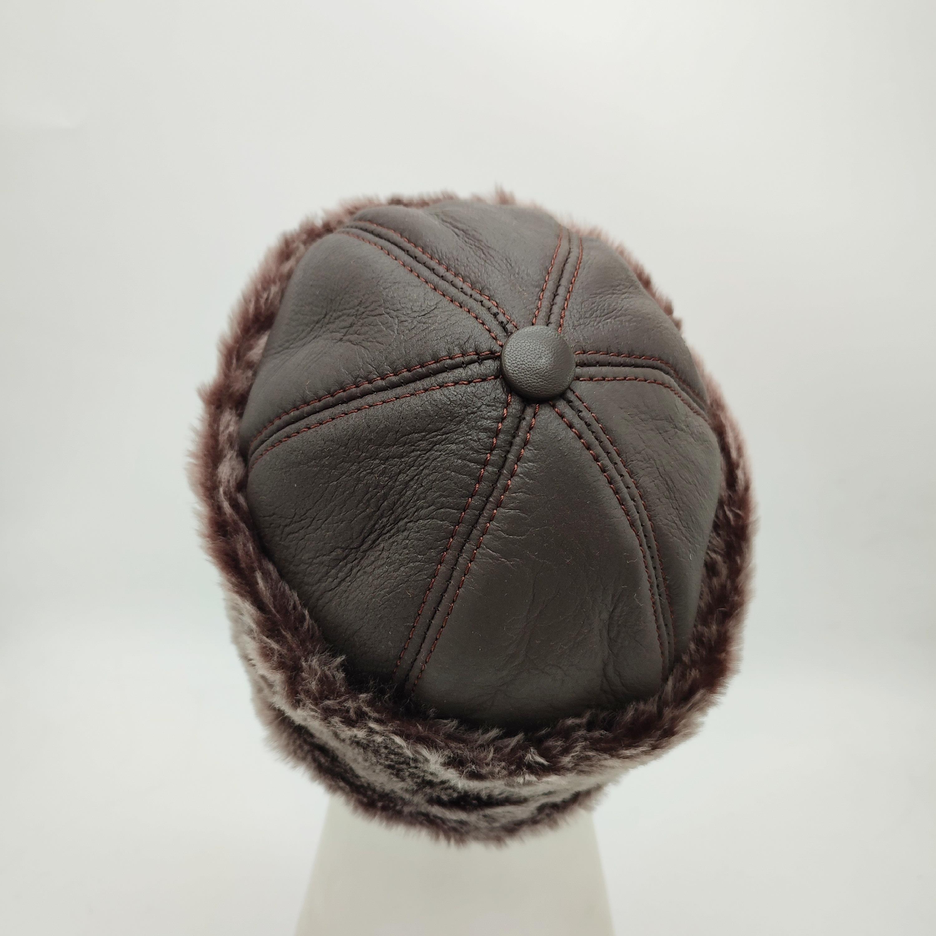 Çeçen Model Kürk Bere Kahve Renk