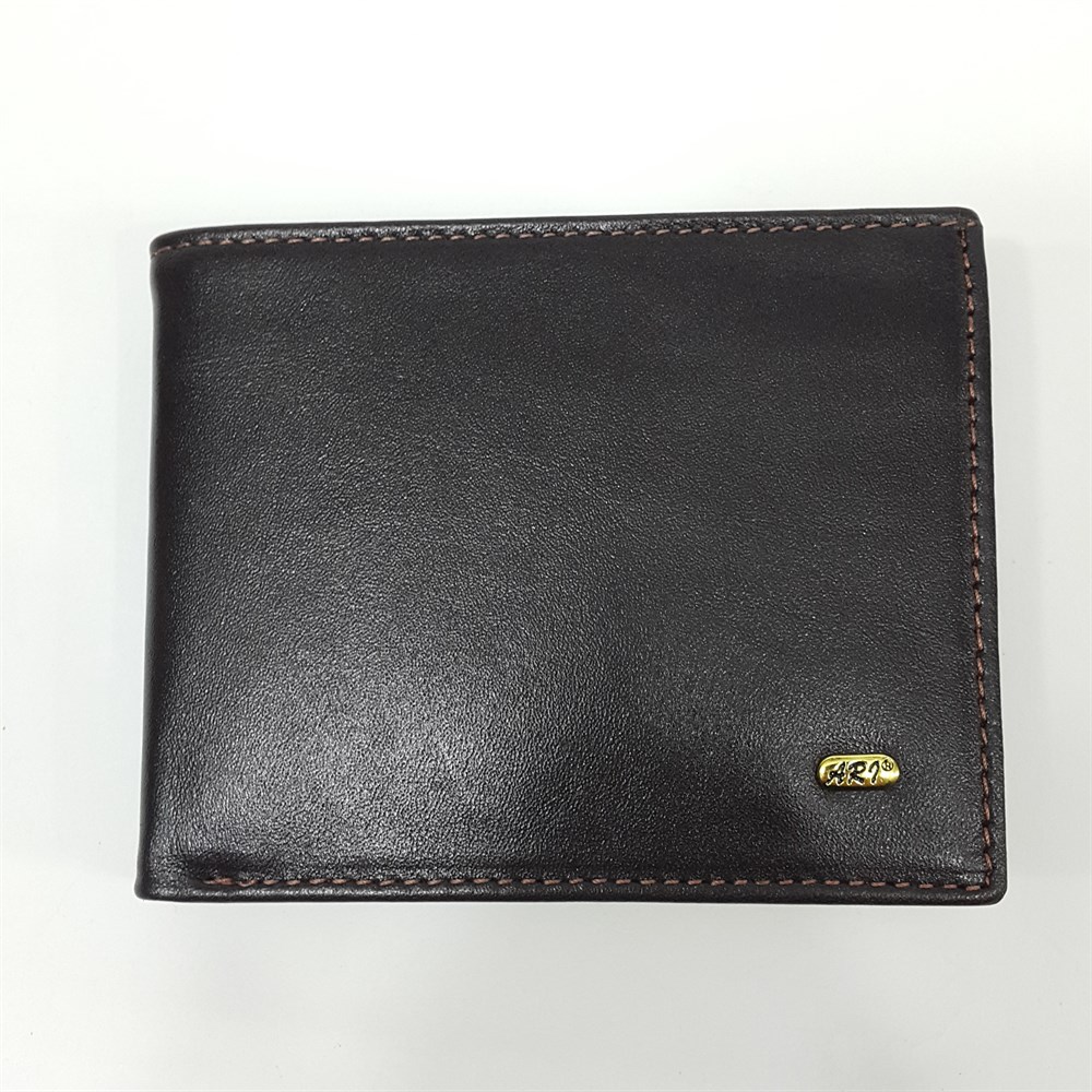 Kahve-Siyah-Taba Renkte Kartlık, Kimlik, Ehliyet Ve Fermuarlı İç Bölmeli Yatay Deri Cüzdan