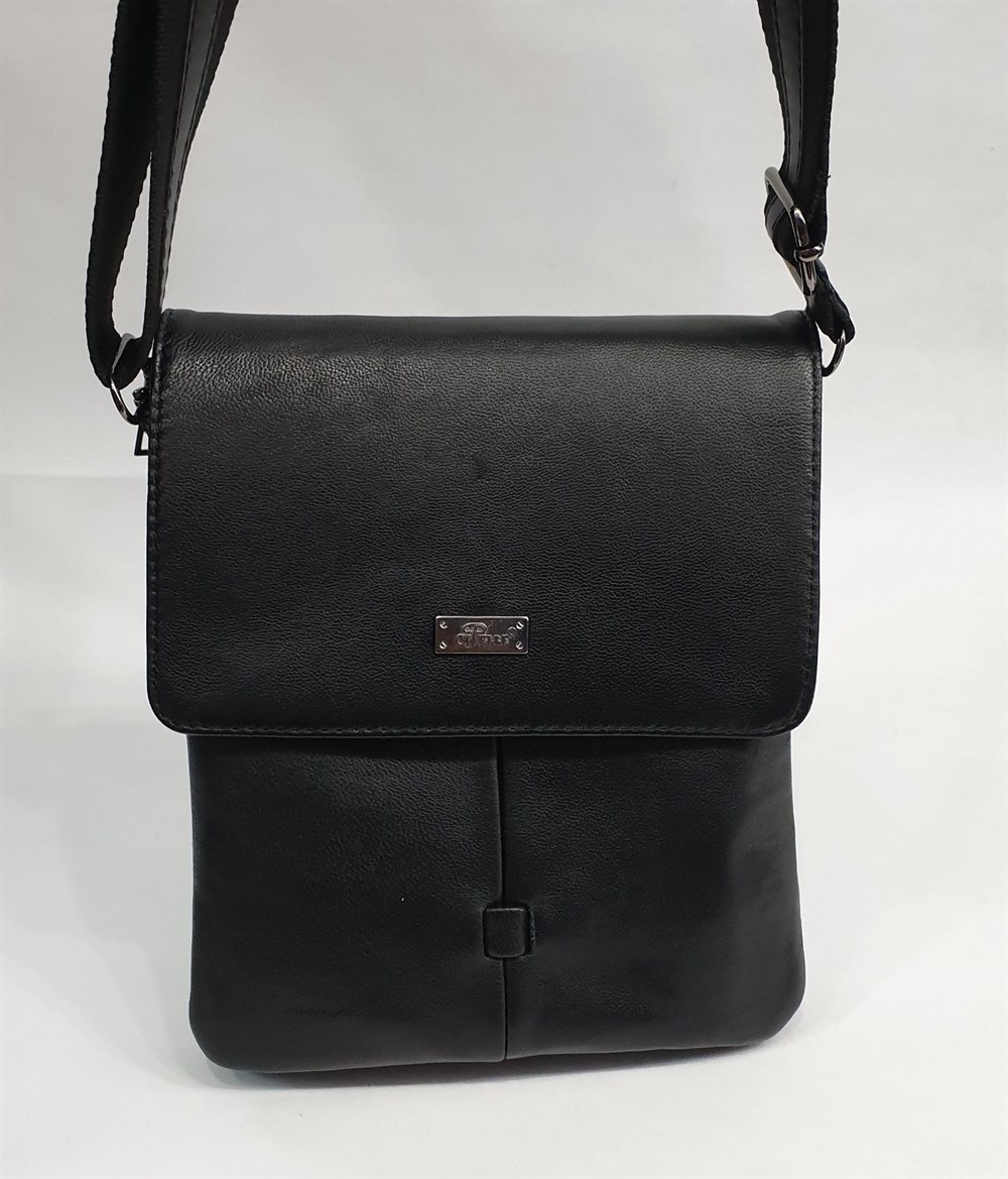 Körüklü Orta Boy Deri El Çantası