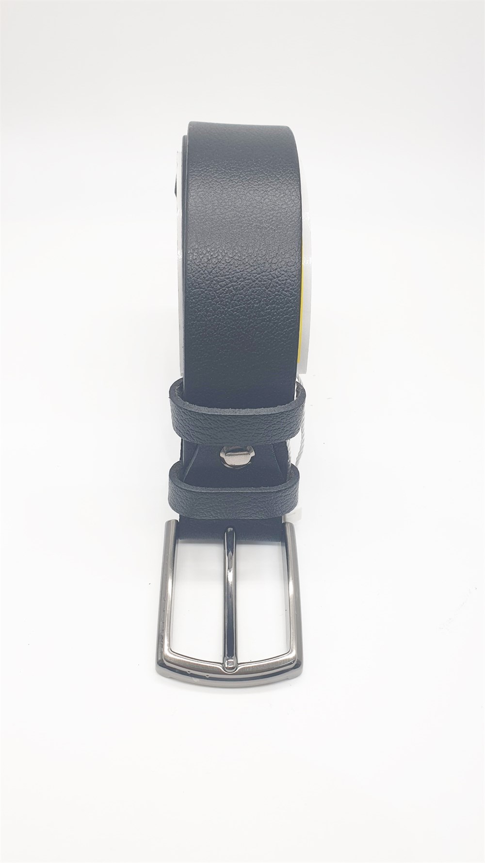 Şık ve Sade Siyah Renk Erkek Klasik Kemer