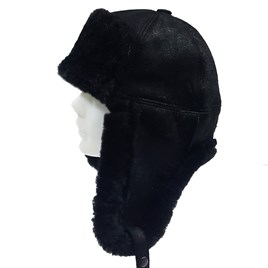 Kulaklıklı Pilot Model Erkek Kürk Şapka