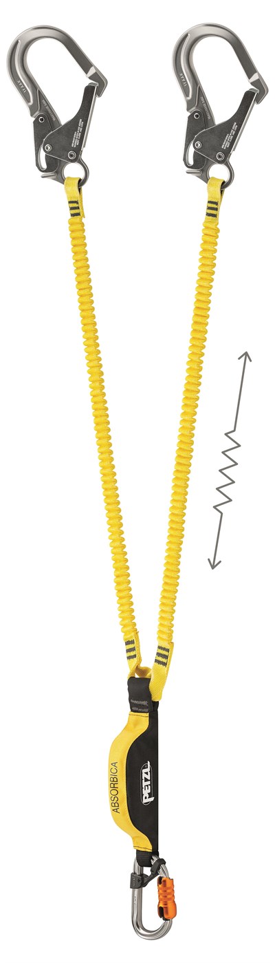 PETZL ABSORBICA-Y MGO Lanyard - Uluslararası Versiyon