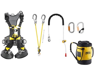 PETZL Düşüş Durdurma ve Konumlanma Kiti