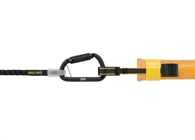 PETZL TOOLINK S Malzeme Askısı ve TOOLTAPE Yapıştırıcı (5li paket)