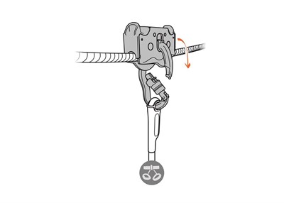 PETZL TRAC GUIDE LT Makara