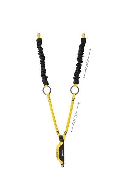 PETZL ABSORBICA-Y TIE-BACK Lanyard