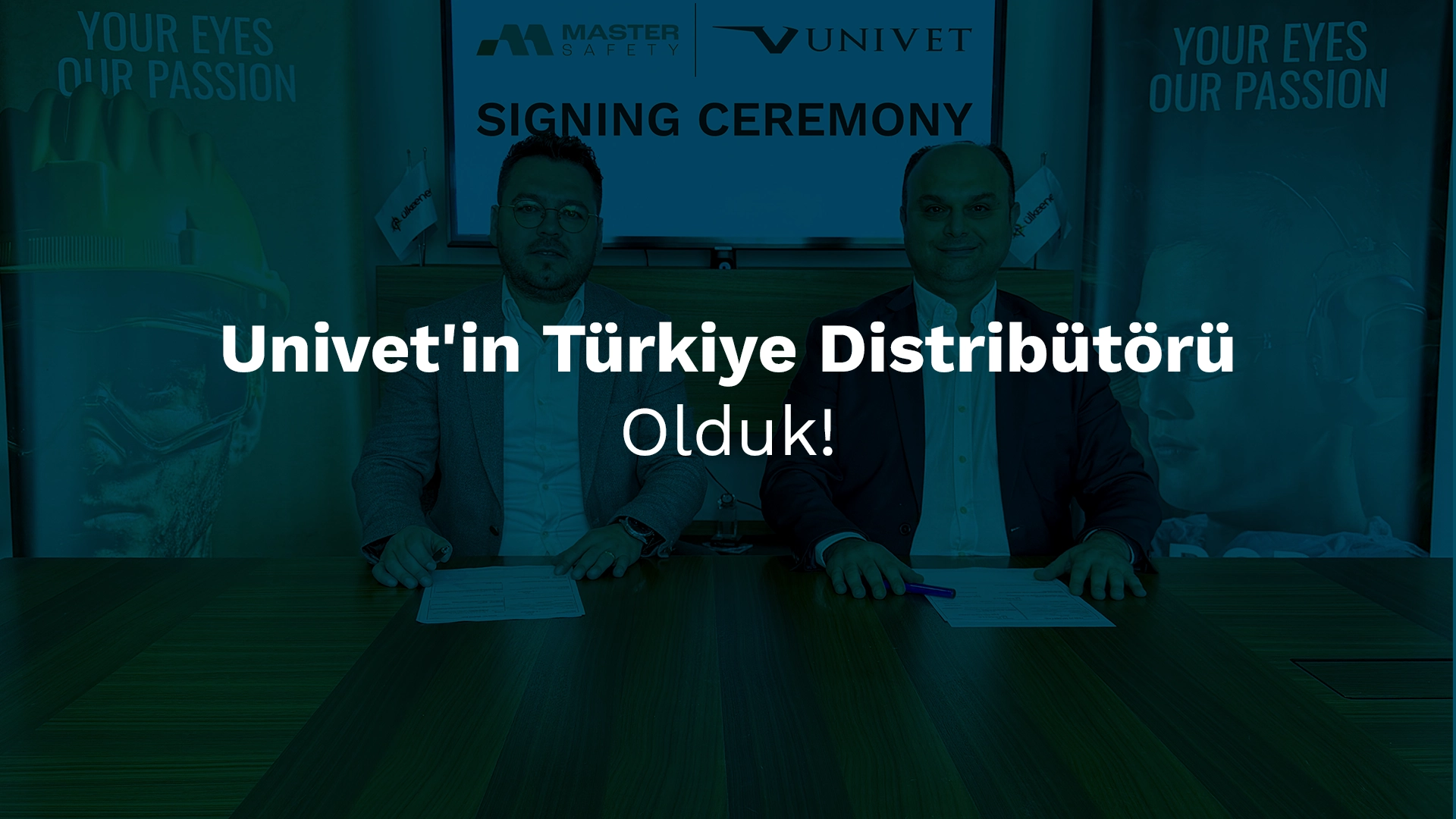 Univet İş Gözlüklerinin Türkiye Distribütörü Master Safety Oldu!