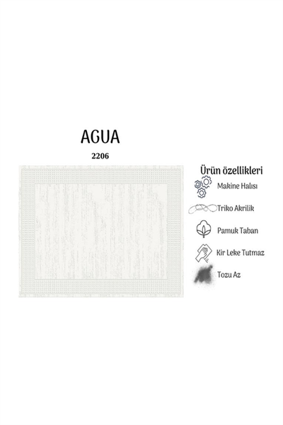 AGUA YUMUŞAK YÜZEY ÖZEL AKRİLİK HALI AGU 2206