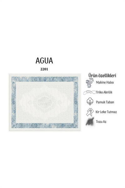 AGUA YUMUŞAK YÜZEY ÖZEL AKRİLİK HALI AGU 2201