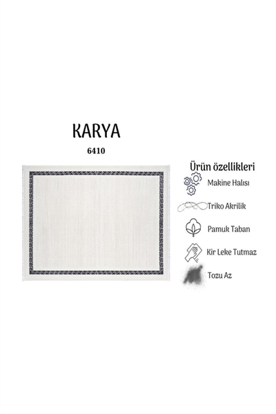 KARYA YUMUŞAK YÜZEY ÖZEL AKRİLİK HALI KAR 6410