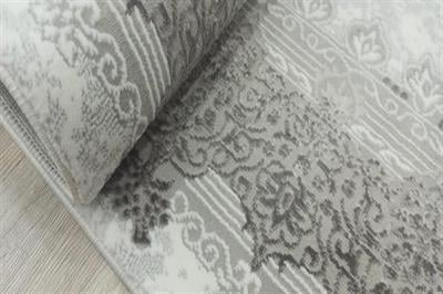 PERA GRİ KADİFEMSİ YÜZEY POLYESTER HALI 27388 GRİ E