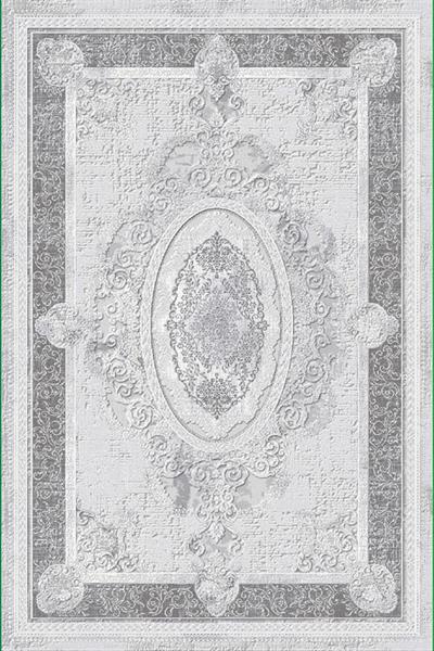 PERA GRİ KADİFEMSİ YÜZEY POLYESTER HALI 27145A GRİ E