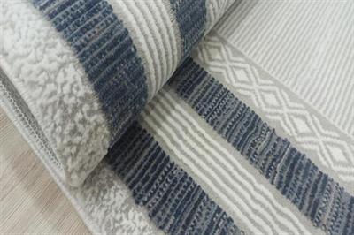 PERA MAVİ KADİFEMSİ YÜZEY POLYESTER HALI