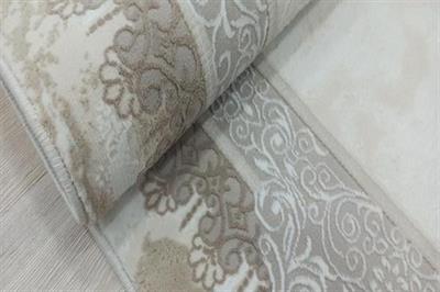 PERA VİZON KADİFEMSİ YÜZEY POLYESTER HALI 27139A VİZON E